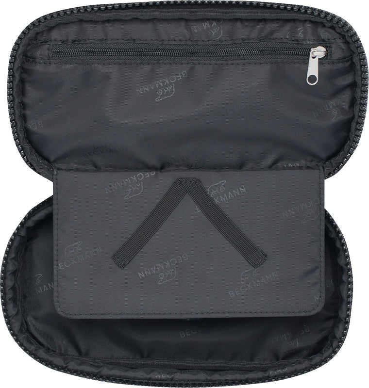 Beckmann Sport Jr. Etui, leer – Black Bold – Kunststoff – 22 × 11 × 5 cm