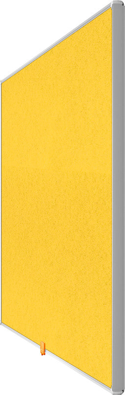 Nobo Pinnwand – Filz – 90 × 51 cm, gelb