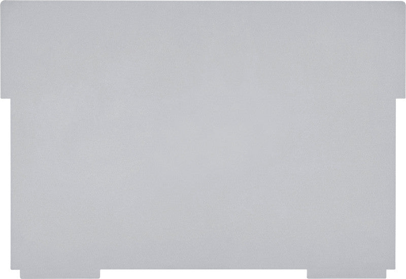 Styro Schwenkplatten A4 quer, grau, Kunststoff – 2 Stück