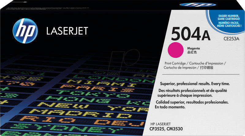 HP Toner 504A – magenta, 7000 Seiten