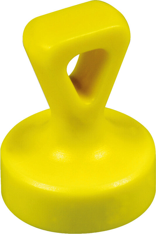 Berec Magnetclip – Ø 22,5 mm, gelb, 2er-Pack