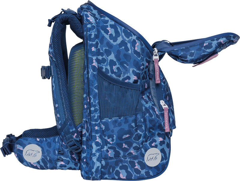 Beckmann Schulrucksack Active Air Flx – Cheetah – 26,0×39,0×22,0 cm – recycelte Materialien