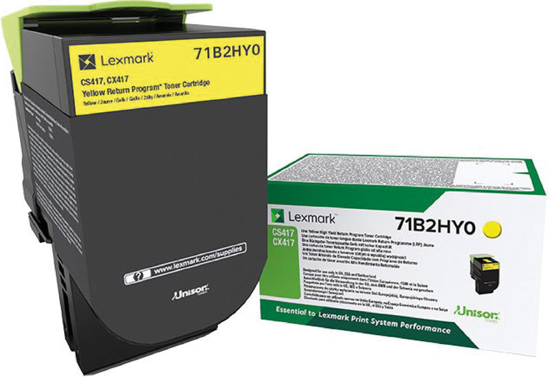 Lexmark Toner – Gelb, 3500 Seiten