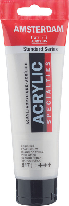Royal Talens Amsterdam – Acrylic Standard – Acrylfarbe – Perlweiss, 120 ml