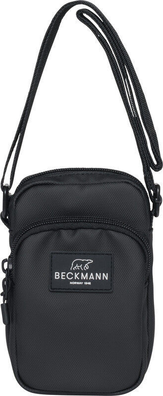 Beckmann Umhängetasche – Motiv Black Coated, 11 × 17 × 5 cm, Polyester (PES)