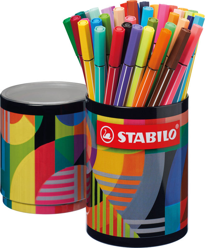 STABILO Filzstifte, Strichbreite 1 mm, 45 Farben