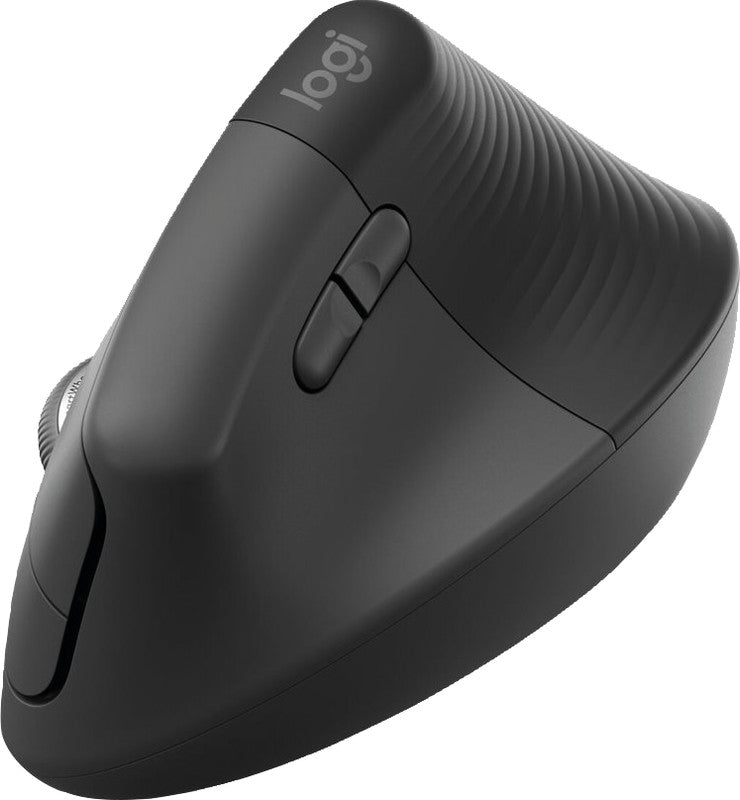 Logitech Lift for Business Ergonomische Maus – kabellos, vertikal, Logi Bolt USB-Empfänger, schwarz