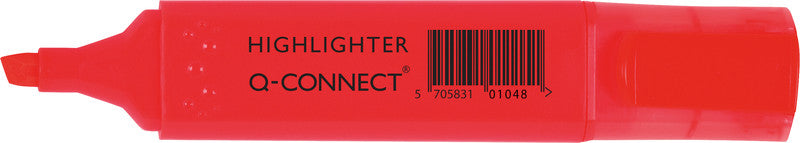 Q-CONNECT Textmarker Set 6 Farben – Keilspitze, 1–5 mm