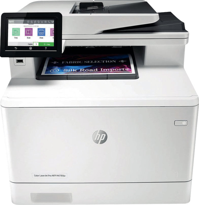 HP Laserjet Pro M479FDW – Farbiges Laser-MFP A4, 4-in-1 – USB/LAN/WLAN – Duplex, ADF, 50-Blatt ADF – 27 Seiten/Min. S/W