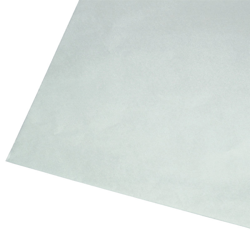 Noname Pergamentersatzpapier, 45 g/m², 7,5 × 10 cm, weiss, kompostierbar, abbaubar, 100 % Recyclingpapier