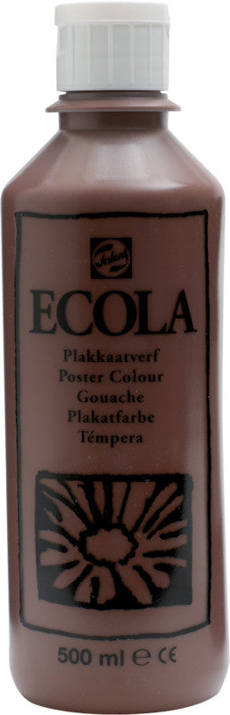 Talens Plakatfarbe – Braun, 500 ml