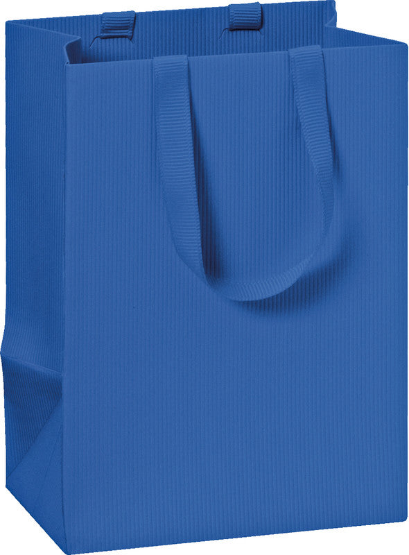 Stewo Tragetasche Everyday – Einfarbig – Strukturprägung, FSC-zertifiziert – 100 × 140 × 80 mm – Dunkelblau