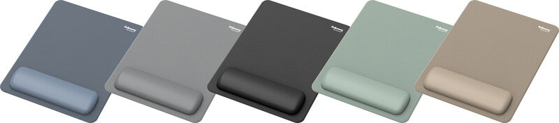 Fellowes Mausmatte mit Handgelenkauflage – Breyta XL – HEX-Cushion, antimikrobiell – 280×210×17,5 mm