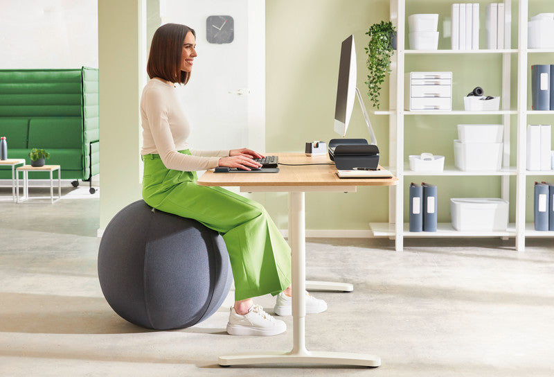 Leitz Sitzball Ergo Active – Ø 65 cm, dunkelgrau