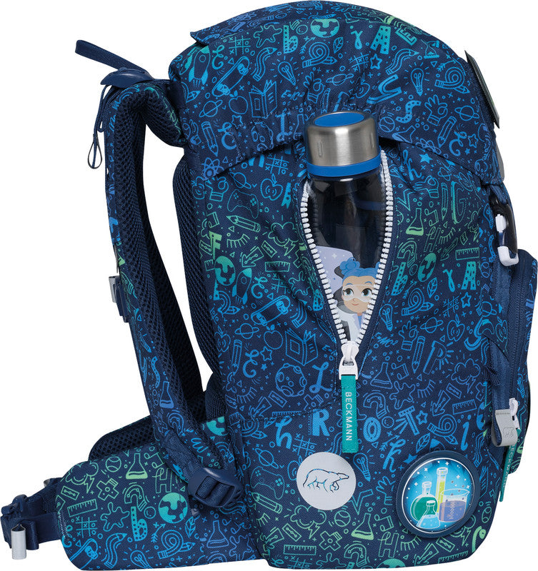 Beckmann Schulrucksack Classic – Science – 22 l – 24,0×37,0×25,0 cm