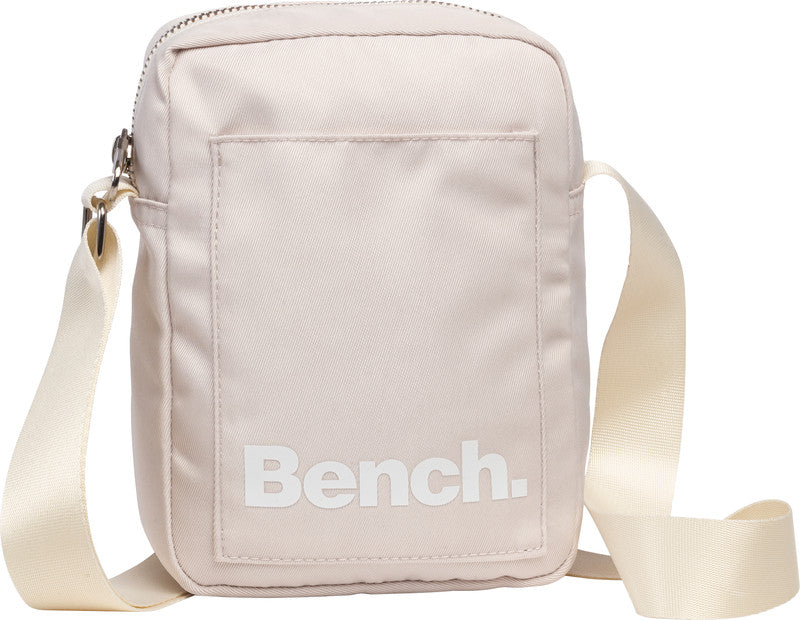 Bench City Girls Mini Umhängetasche – 1 l, Nylon, natur, 14 × 19 × 5 cm