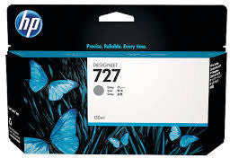 HP Tintenpatrone 727XL, Grau, XL – für Inkjetdrucker und Multifunktionsgeräte