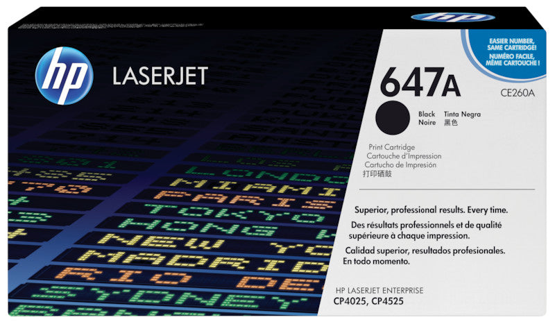HP Toner 647A – Schwarz, 8500 Seiten