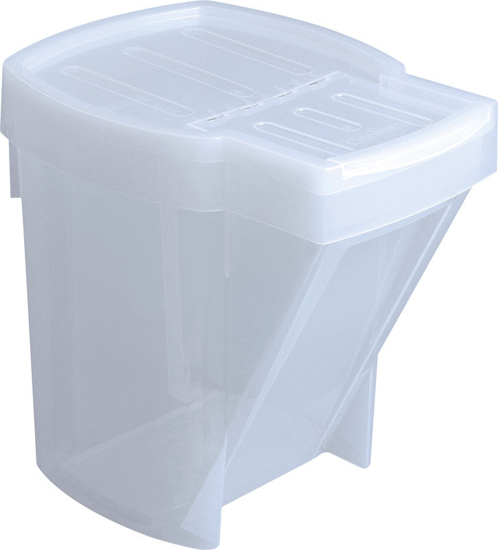 Really Useful Boxes Recyclingbox – 32 l – Kunststoff, transparent – B × H × T 460 × 435 × 340 mm