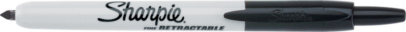Sharpie Permanentmarker für Glas, Porzellan, Metall und mehr – schwarz