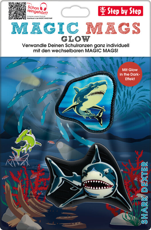 Step by Step Magic Mags Zubehörset – 3-teilig – Shark Dexter – für Cloud, Space, 2in1 Plus und andere