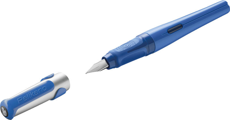 Pelikano – Federspitze L – für Linkshänder – Blau – Patronen
