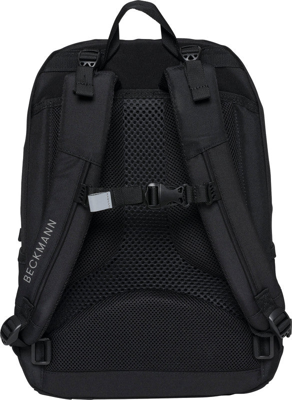 Beckmann Junior Sport Rucksack – Black Bold – 31 × 45 × 22 cm – Recycelte Materialien