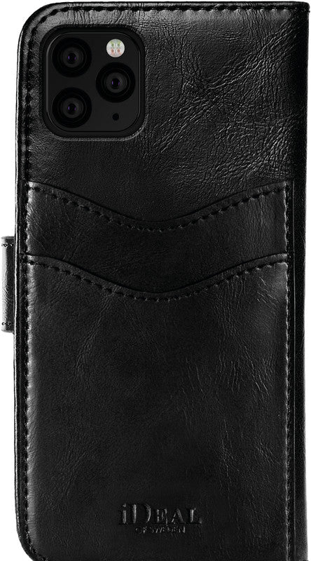 Ideal of Sweden – Booklet-Hülle – für Apple iPhone 11 Pro Max – schwarz – mit Kartenfach, Magnetverschluss