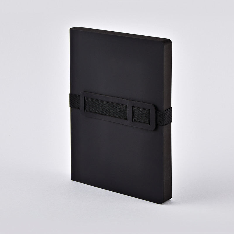 nuuna Notizbuch Voyager L, A5, 256 Seiten – schwarz