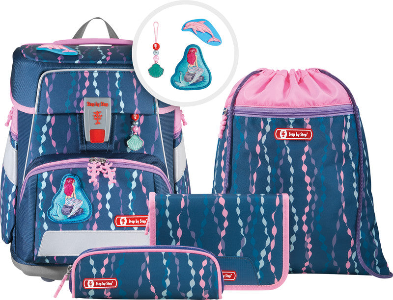 Step by Step Schulrucksack-Set Space – 5-teilig – Mermaid Bella
