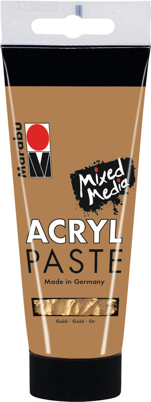 Marabu Acrylfarbe – Gold Metallic, 100 ml