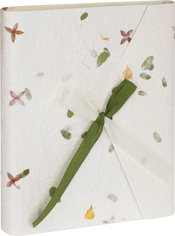 ZEP EIBERT Gästebuch ARIANNA – 60 Seiten – 230 × 300 mm – gebunden, Pergamentpapier, weiss