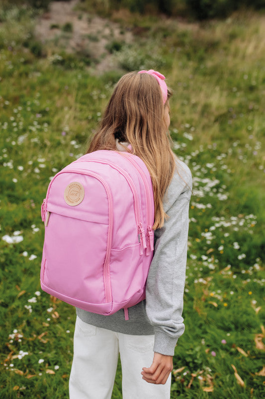 Beckmann Urban Midi Rucksack – Pink – 29 × 44 × 21 cm – Recycelte Materialien