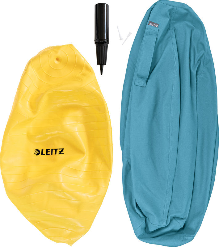 Leitz Sitzball Ergo Cosy Active – Ø 65 cm, 100 kg, sanftes Blau