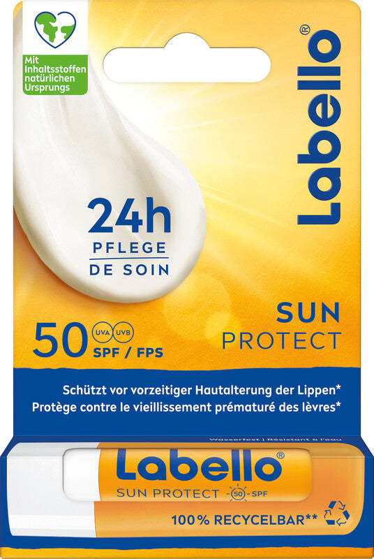 Labello Lippenpflegestift – 1 Stk., Kunststoff, Parfümfrei, wasserfest, LSF 30, 55 ml