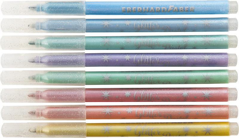 Eberhard Faber Filzstifte, Strichbreite 3 mm, 8 Farben