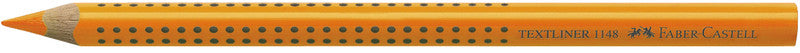 Faber-Castell 1148 Markier-Farbstift Orange – Rundspitze, 1–5 mm, radierbar, FSC