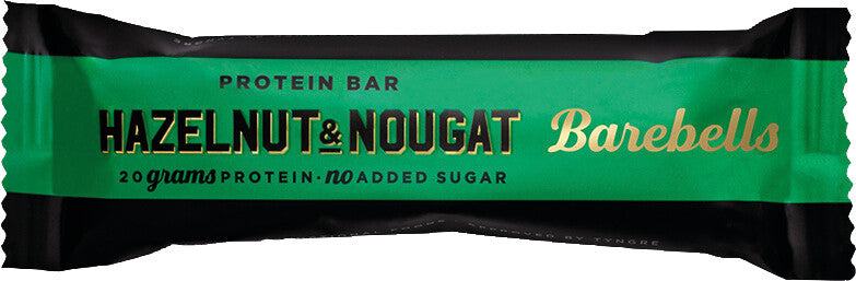 Barebells Original Bar Proteinriegel – Haselnuss-Nougat, ohne Zuckerzusatz, 55 g