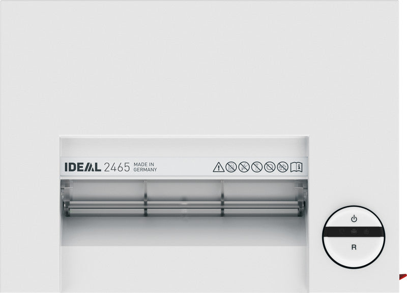 Ideal 2465/CC – Aktenvernichter, DIN P-5, Partikelschnitt 2 × 15 mm, 11 Blatt, 35 l, A4