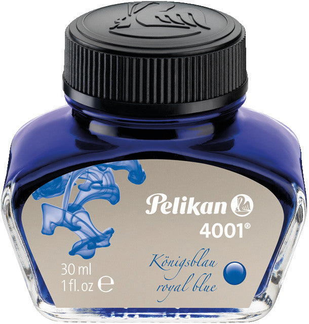 Pelikan Tinte 4001 – königsblau, geruchsarm, 30 ml