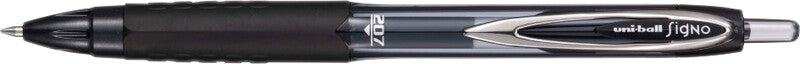 Uni-Ball Signo 207 ECO – Tintenroller, dokumentenecht, Druckmechanik, 0,4 mm, schwarz