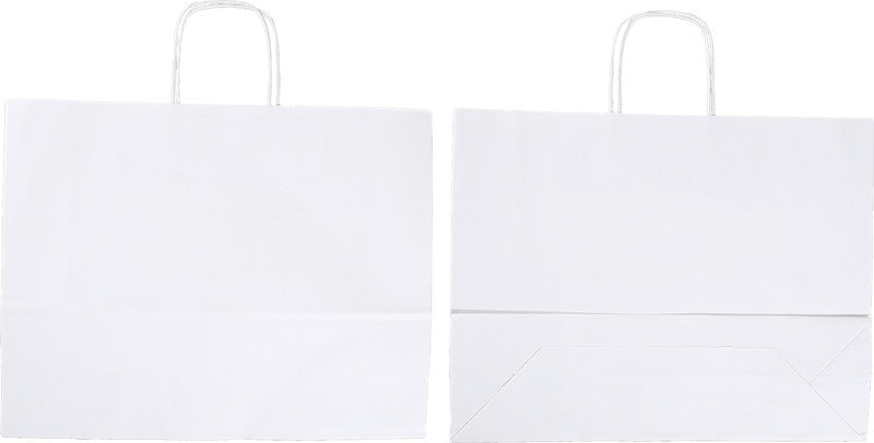 Elco Tragetasche, Weiss – 400 × 120 × 310 mm – 50 Stk.
