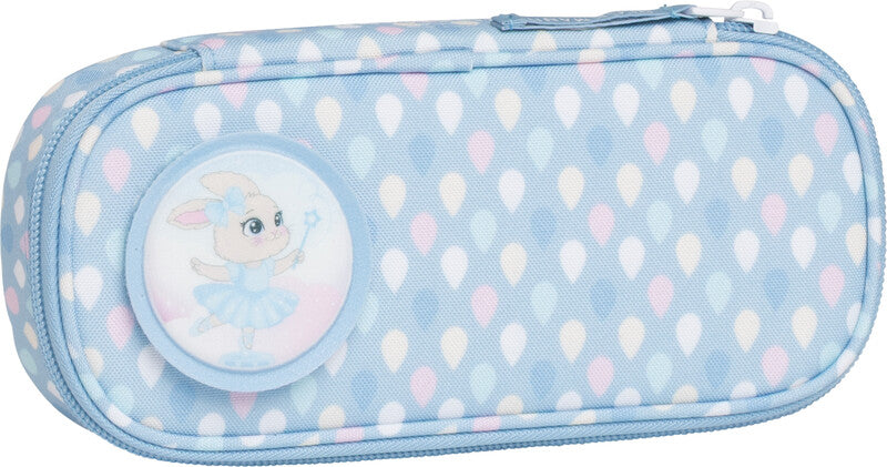 Beckmann Classic – Schlamperetui, Blue Bunny, mehrfarbig, Kunststoff, 22 × 5 × 10 cm