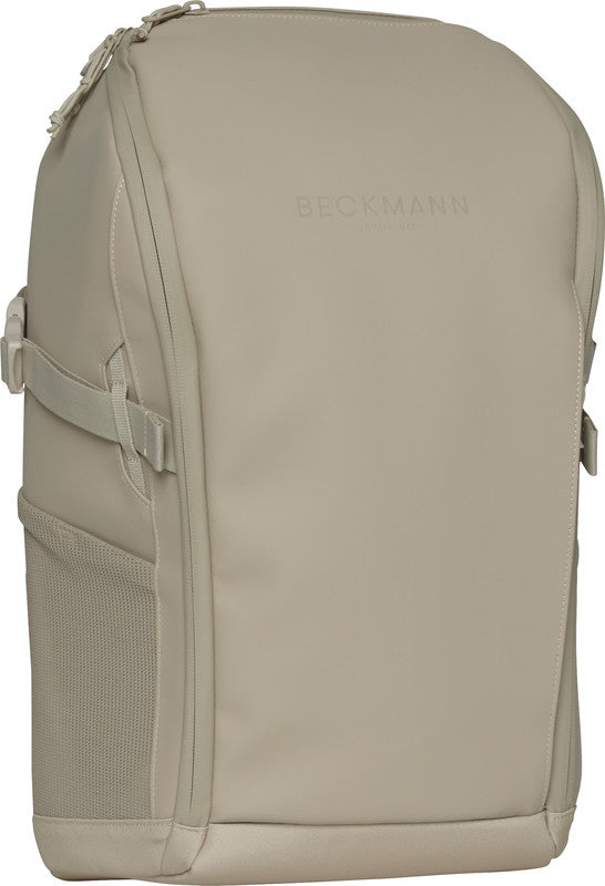 Beckmann Street Go – Notebook-Rucksack – für 16"-Notebook, 26 l, rPET (recyceltes PET), beige
