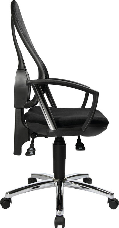 Topstar Bürostuhl Open Point P Plus – Sitzhöhe 43–51 cm, 110 kg, Schwarz