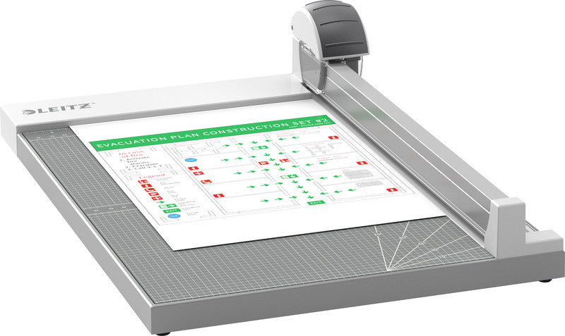 Leitz Rollenschneidemaschine Precision Office A4+ – 385 mm, bis A4+, 15 Blatt, Wellenschnitt/Perforation/Bütte
