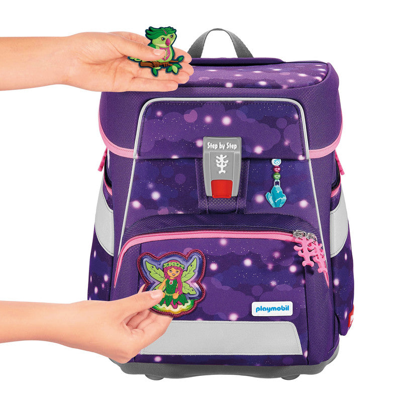 Step by Step Schulrucksack-Set Space – 5-teilig – Leavi – recycelte Materialien