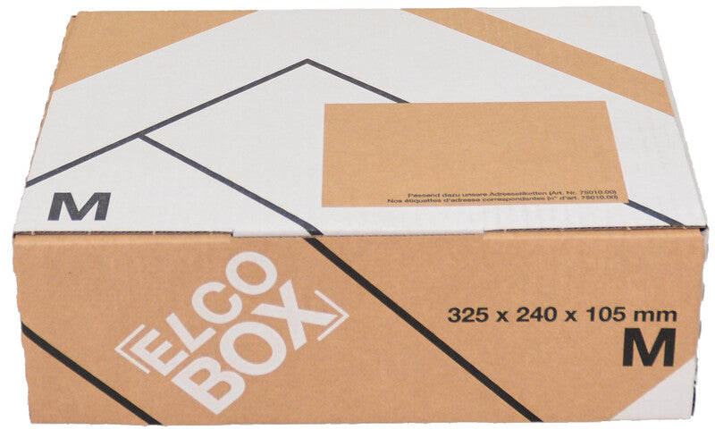 Elco Versandbox Umzugsbox, braun – 340 × 255 × 115 mm