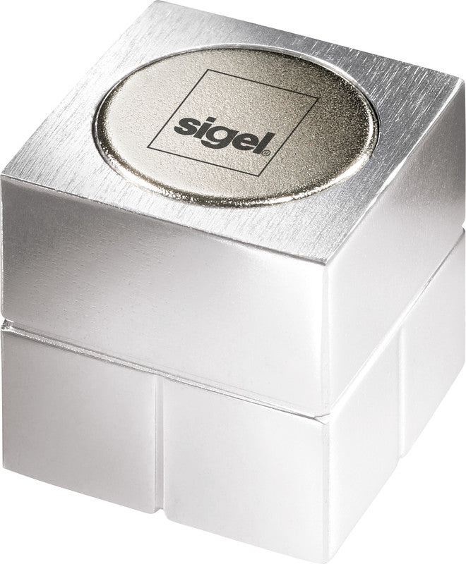 Sigel Magnetwürfel – Stahl, Silber, Cube Artverum SuperDym, 20 × 20 × 20 mm, 1 Stück