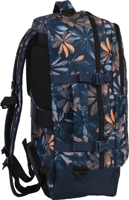 Bestway Cabin Pro – Notebook-Rucksack – für 17,3"-Notebook, 40 l, Kunststoff, Dunkelblau/Ocker, Schefflera